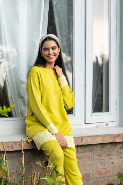 Women’s Lounge Knit Co-ord Set – Chic Two-Piece for Cozy Living